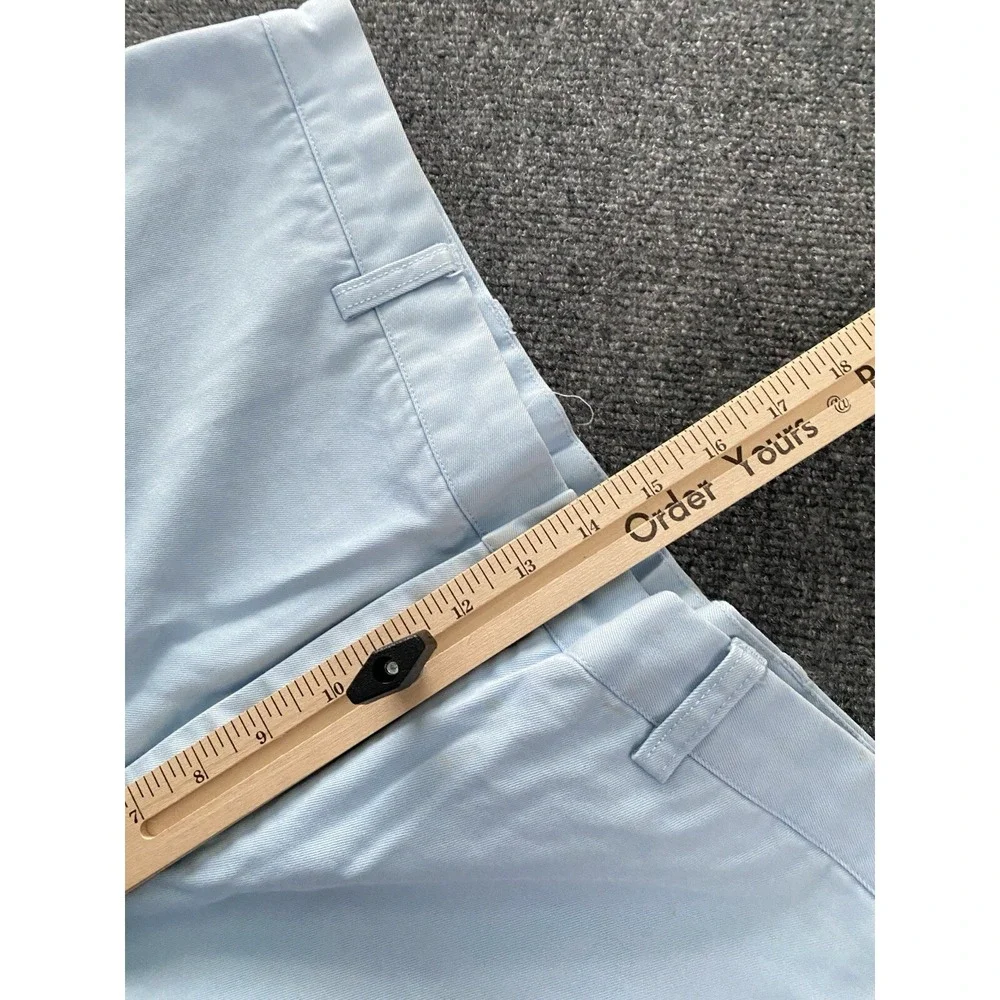 Vineyard Vines Chino‎ Shorts 38 Light Blue Men's Casual Dress Golf 100% Cotton